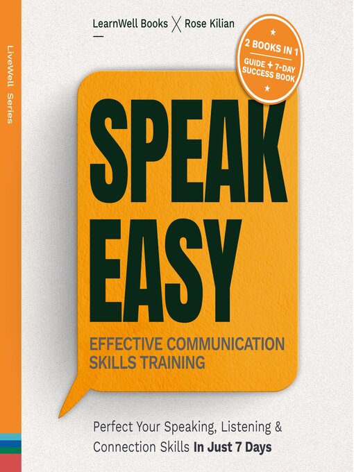 Title details for Speak Easy by LearnWell Books - Available